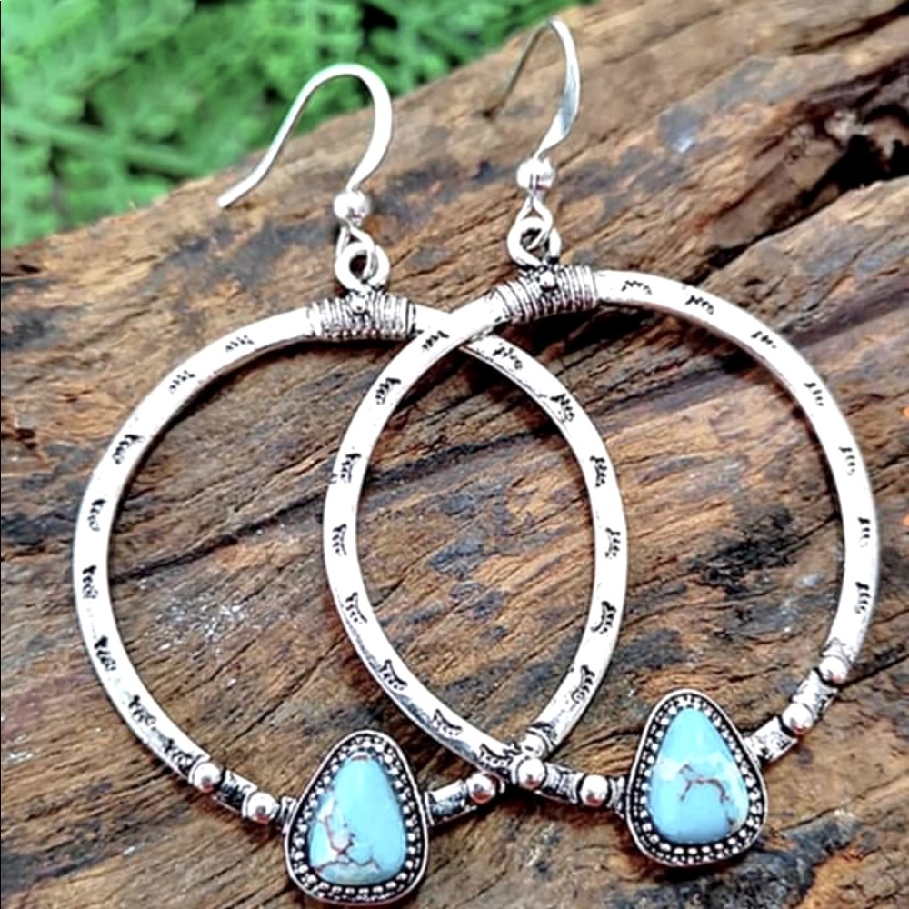 Nice hoop earrings